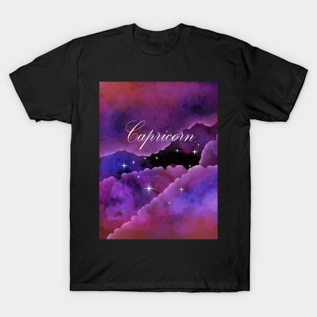 Capricorn T-Shirt by theerraticmind